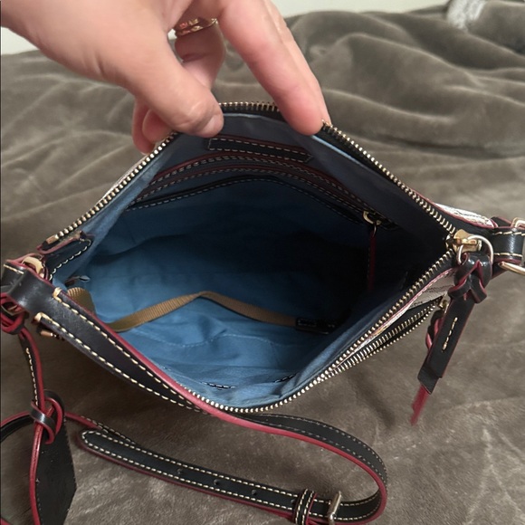 Dooney & Bourke White and Black Mickey Mouse Crossbody Bag - Picture 3 of 4